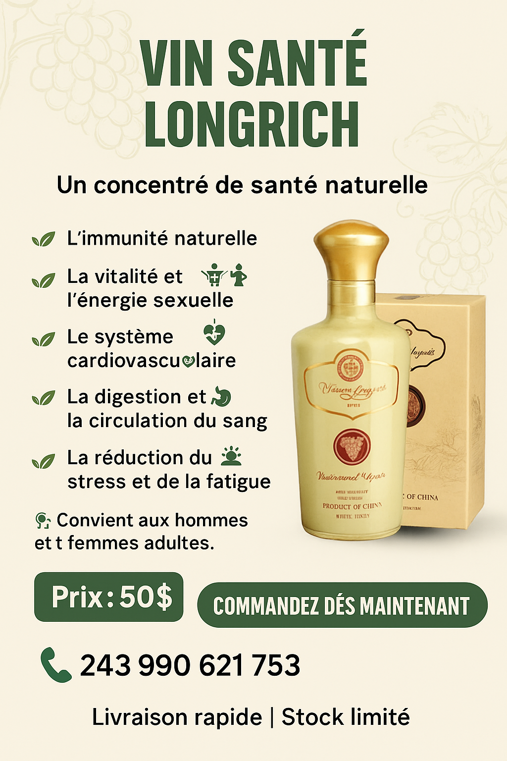 VIN DE SANTE LONGRICH